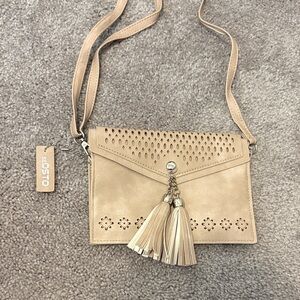 Beige Crossbody Bag